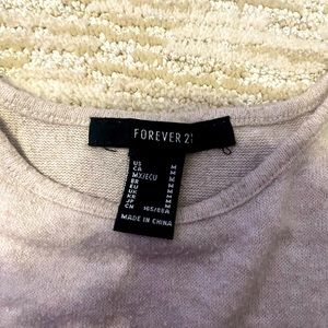 long sleeve Crop top from forever 21